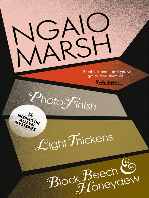 Title details for Inspector Alleyn 3-Book Collection 11 by Ngaio Marsh - Wait list